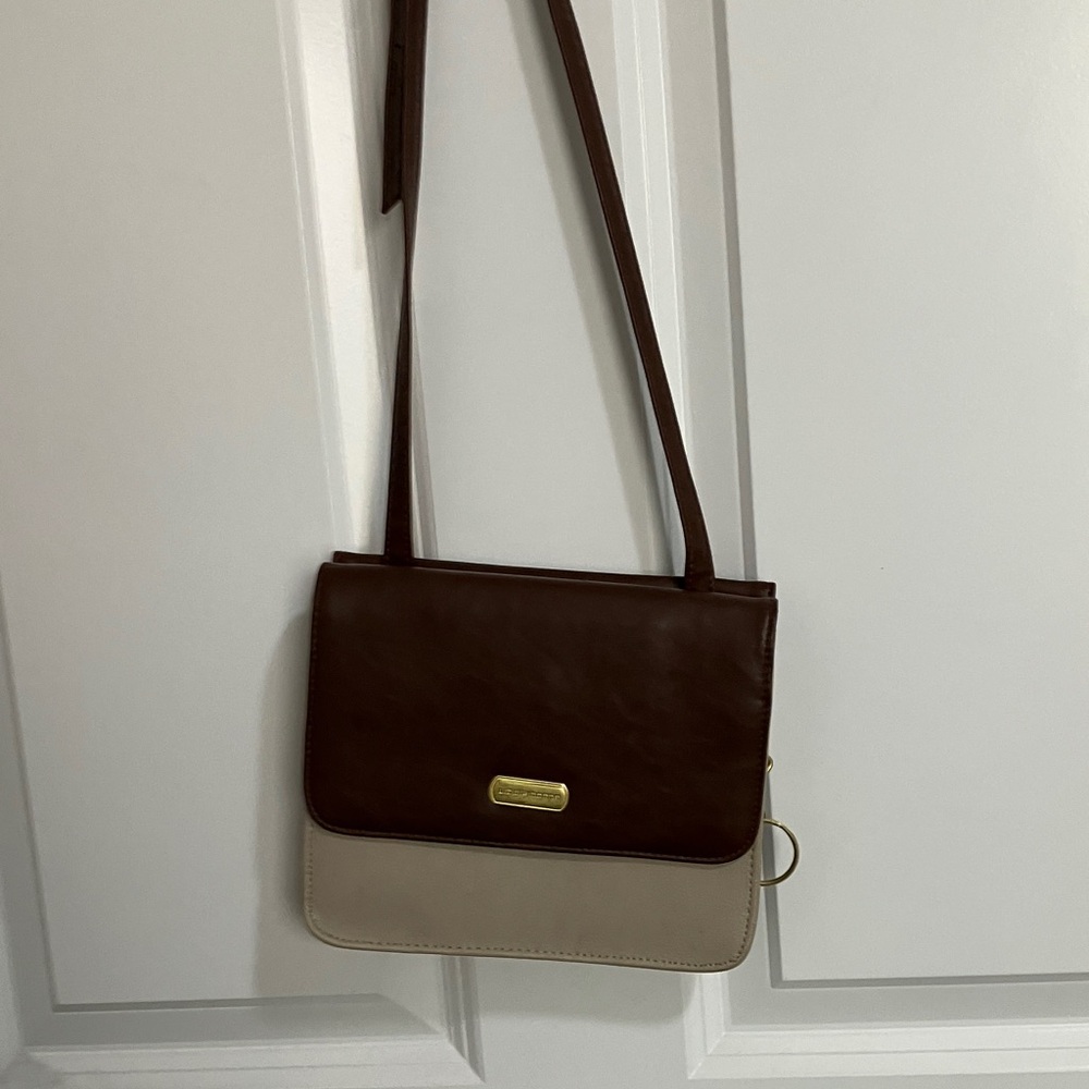 Liz Claiborne Two-Tone Crossbody Bag